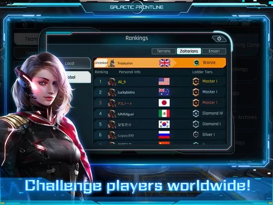 Изображение игры: Galactic Frontline