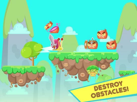 Изображение игры: Jumping Slime 2D