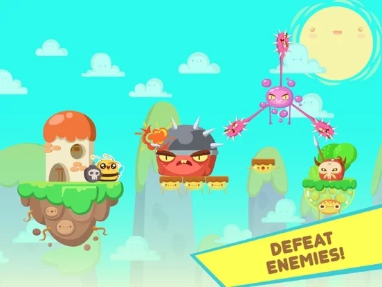 Изображение игры: Jumping Slime 2D