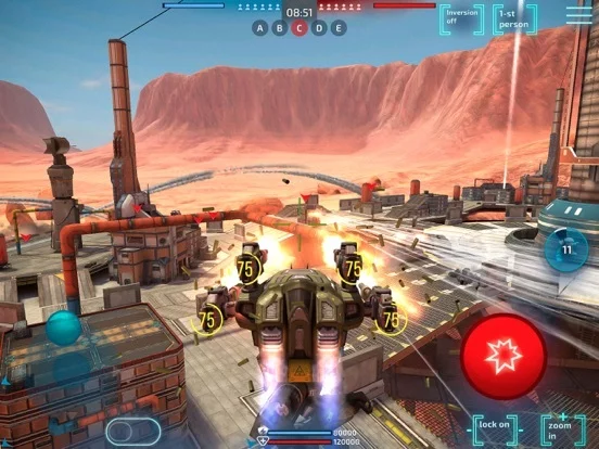 Изображение игры: Robot Warfare: Mech Battle