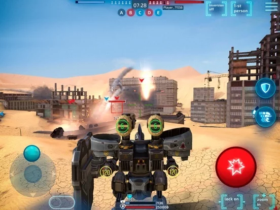 Изображение игры: Robot Warfare: Mech Battle