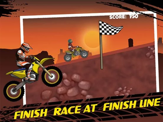 Изображение игры: Offroad ATV Stunt Racing