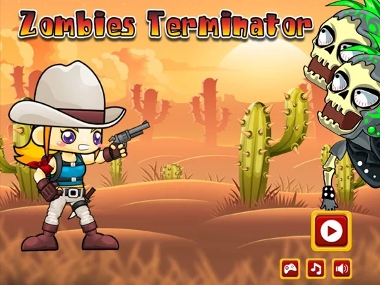 Изображение игры: Zombies Terminator