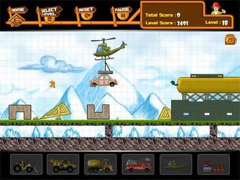 Изображение игры: Tricky Drive - Create The Road