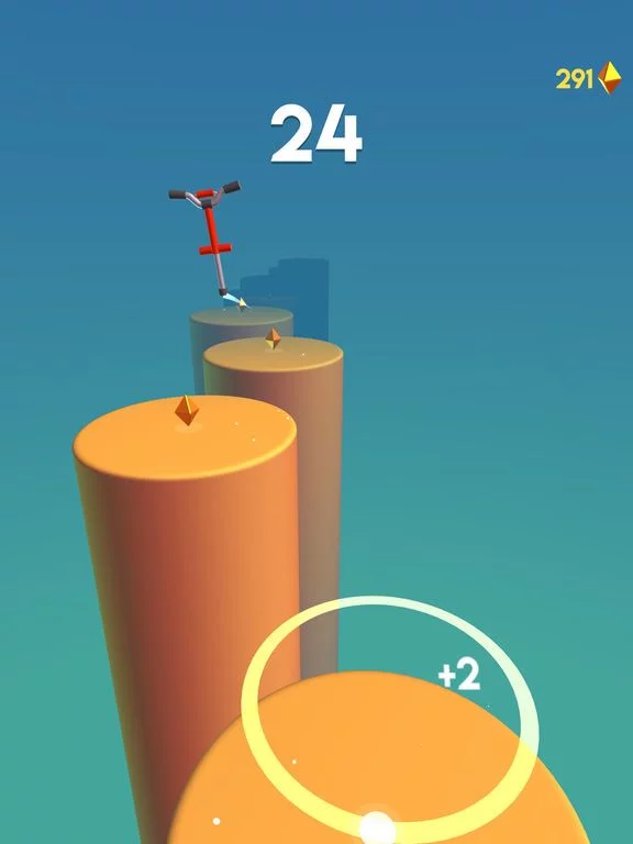 Изображение игры: Pogo Sky