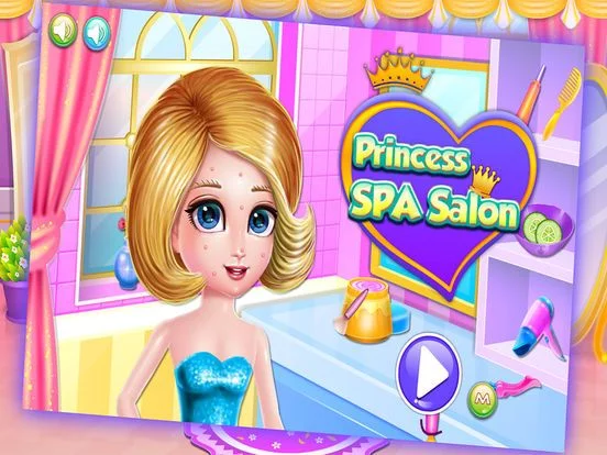 Изображение игры: Princess SPA Salon - Girl Dress up & Makeover Game