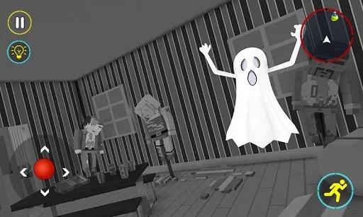 Изображение игры: Scary Ghost House 3D