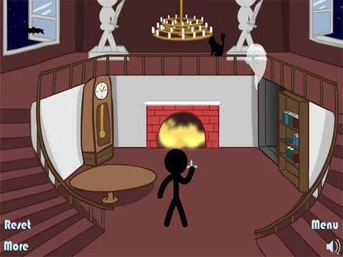 Изображение игры: Haunted House Death - Stickman Edition