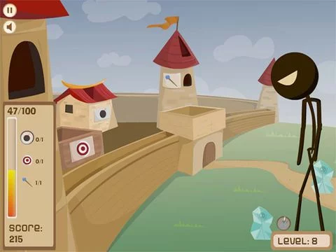 Изображение игры: Castle War - Stickman Edition