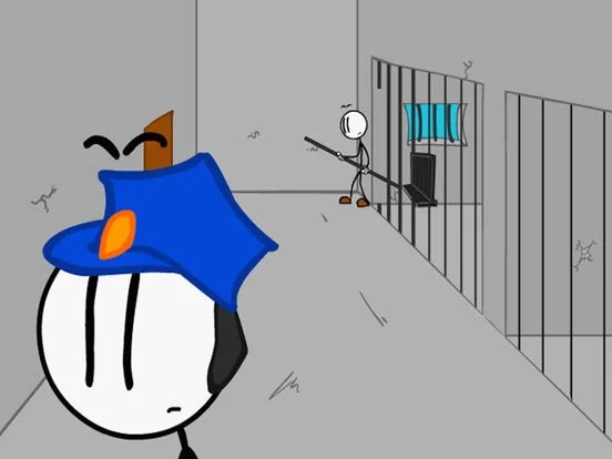 Изображение игры: Prison Break- Stickman Edition
