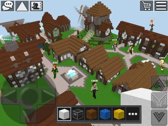Изображение игры: WorldCraft Premium: 3D Craft