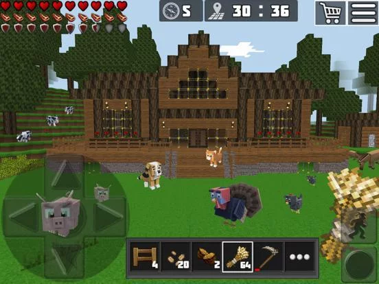 Изображение игры: WorldCraft Premium: 3D Craft