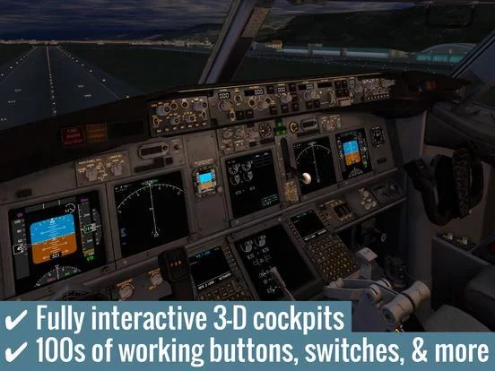 Изображение игры: X-Plane 10 Flight Simulator