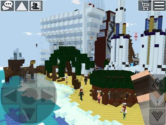 Изображение игры: WorldCraft Premium: 3D Craft