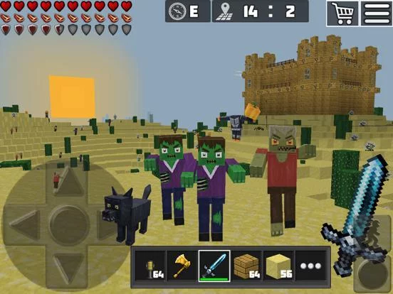 Изображение игры: WorldCraft Premium: 3D Craft