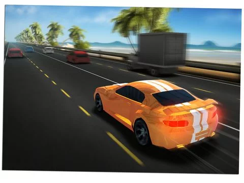 Изображение игры: Highway Driver by Fun Games For Free