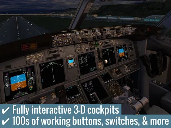 Изображение игры: X-Plane 10 Flight Simulator