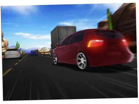 Изображение игры: Highway Driver by Fun Games For Free