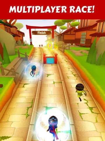 Изображение игры: Fun Race Ninja Kids - by Fun Games For Free
