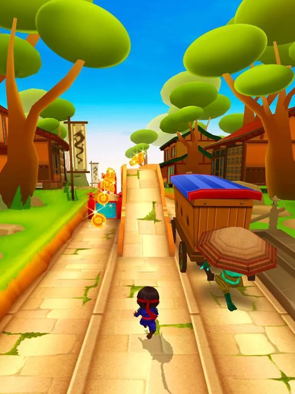 Изображение игры: Ninja Kid Run VR: Fun Games