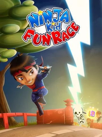 Изображение игры: Fun Race Ninja Kids - by Fun Games For Free