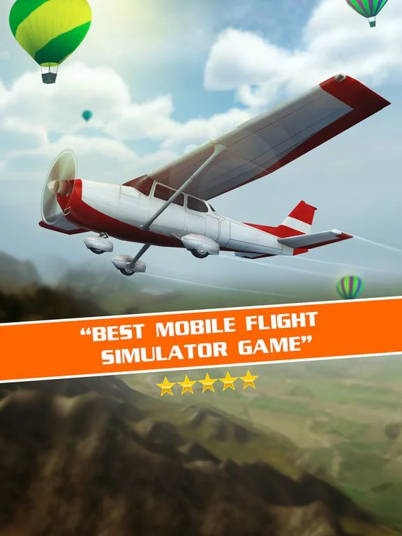 Изображение игры: Flight Pilot Simulator 3D!
