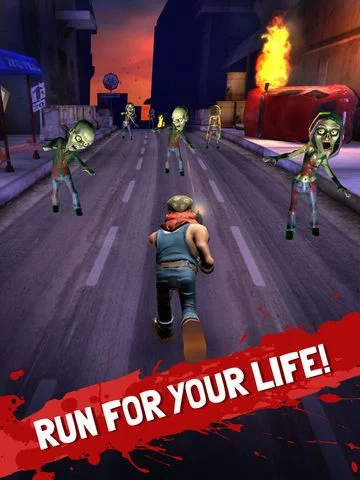 Изображение игры: Running Zombie War: Killing Dead - by Fun Games For Free