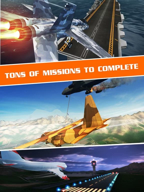 Изображение игры: Flight Pilot Simulator 3D!