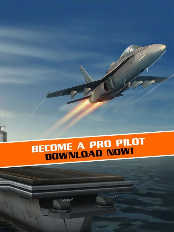 Изображение игры: Flight Pilot Simulator 3D!