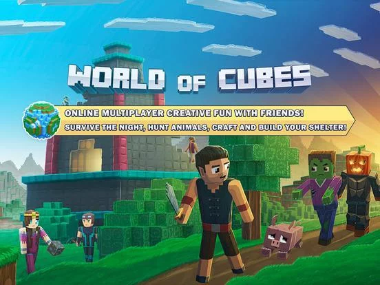 Изображение игры: World of Cubes Survival Craft
