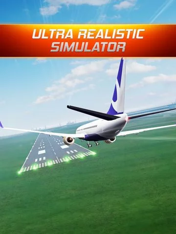 Изображение игры: Flight Alert: Impossible Landings Flight Simulator by Fun Games For Free