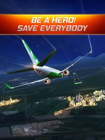 Изображение игры: Flight Alert: Impossible Landings Flight Simulator by Fun Games For Free