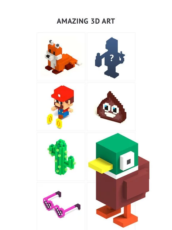 Изображение игры: Pixel Builder