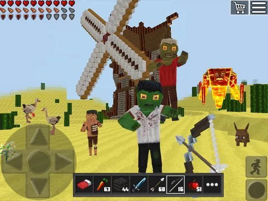 Изображение игры: World of Cubes Survival Craft