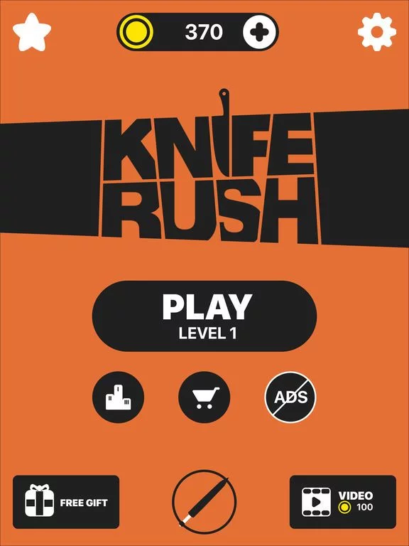 Изображение игры: Knife Rush