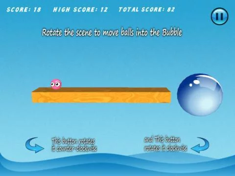 Изображение игры: Rotate The Ball Free