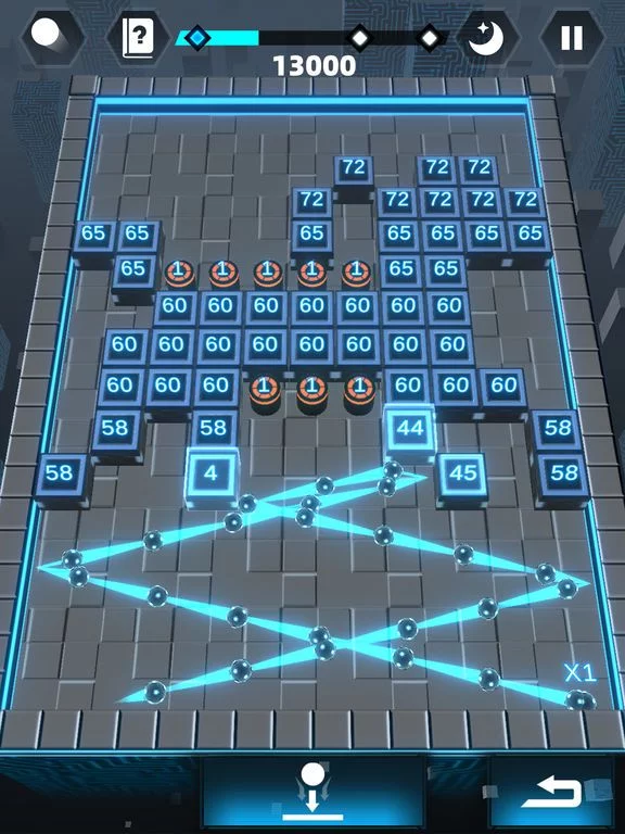 Изображение игры: Bricks Breaker 3D