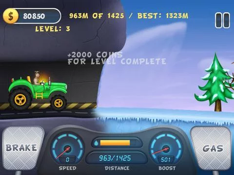 Изображение игры: Hillside Racing