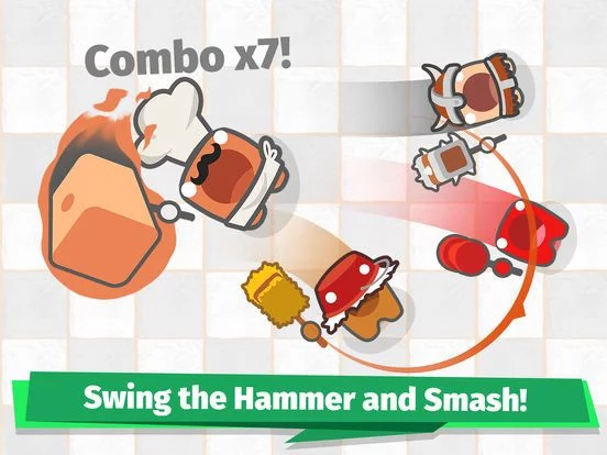 Изображение игры: Smashers.io Foes in Worms Land