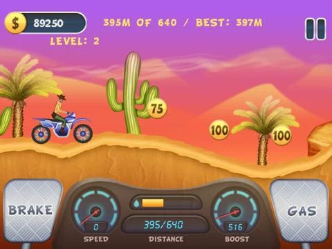 Изображение игры: Hillside Racing