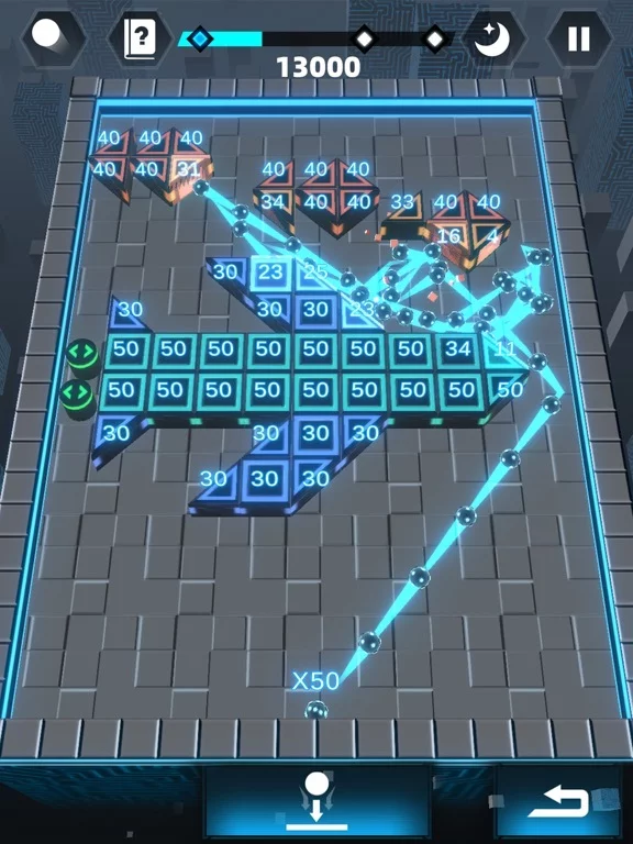 Изображение игры: Bricks Breaker 3D