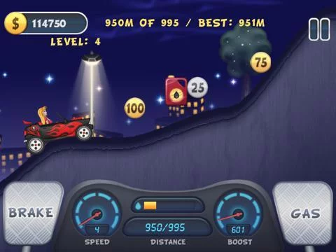 Изображение игры: Hillside Racing