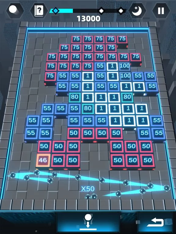 Изображение игры: Bricks Breaker 3D