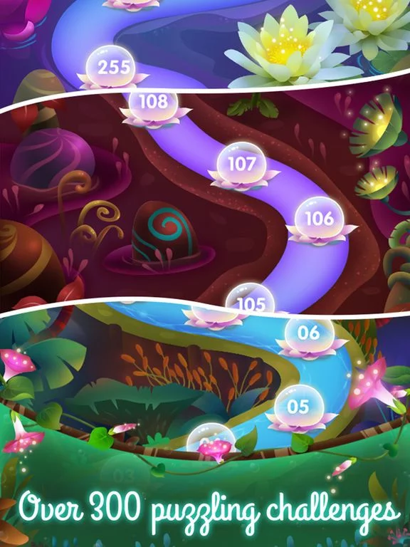 Изображение игры: Flower Secret - Hexagon Block Puzzle