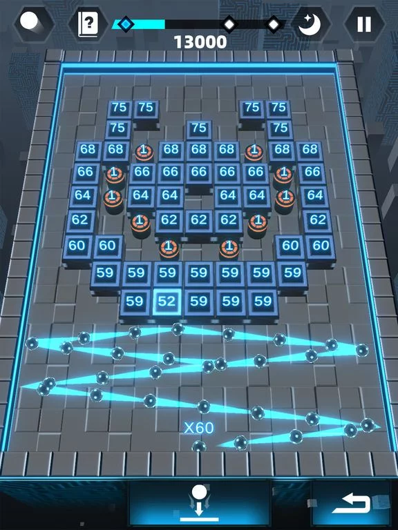 Изображение игры: Bricks Breaker 3D