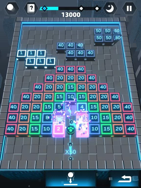 Изображение игры: Bricks Breaker 3D