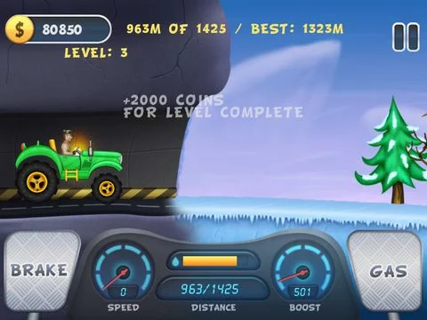 Изображение игры: Hillside Racing