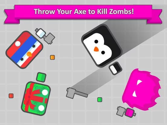 Изображение игры: Zlax.io Zombs Luv Ax