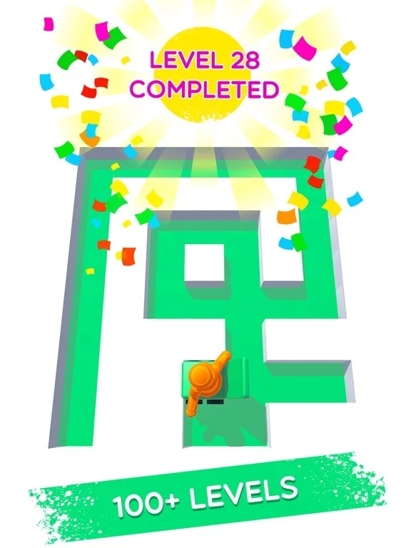 Изображение игры: Silly Maze Color