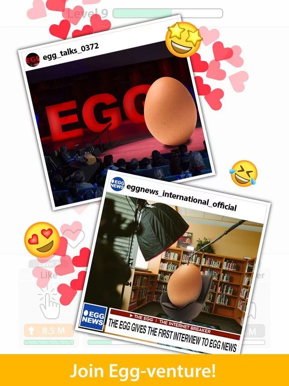 Изображение игры: Record Egg Idle Game